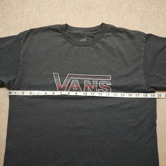Vans Men's Gray Short Sleeve T-Shirt #2 - Picture 4 of 6